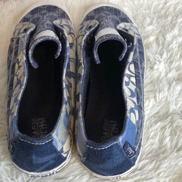 Coach slip on blue - Picture 3 of 5